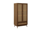 2 Door 1 Drawer / Walnut