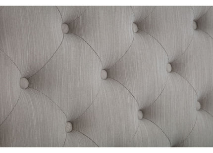 Wilton 135cm Double Grey Linen Style Fabric Storage Bed with 4 Drawers – image 7