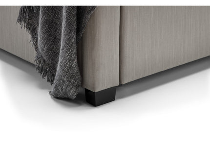 Wilton 180cm Superking Grey Linen Style Fabric Storage Bed with 4 Drawers – image 8