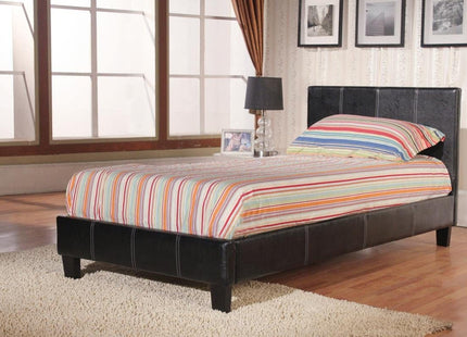 Single Haven Faux Leather Bed
