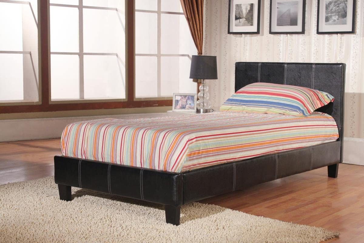 Single Haven Faux Leather Bed