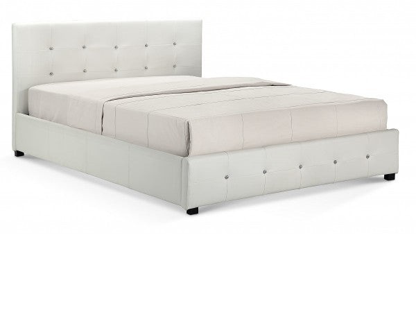 King Quartz Storage PU Bed