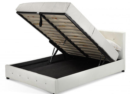 King Quartz Storage PU Bed