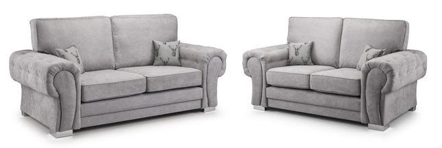 Verona Fullback 3+2 Sofa Grey