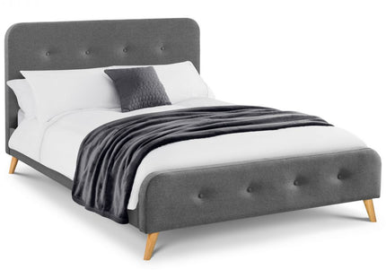 Astrid Retro Fabric Bed