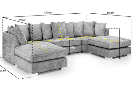 Bishop Sofa Grey