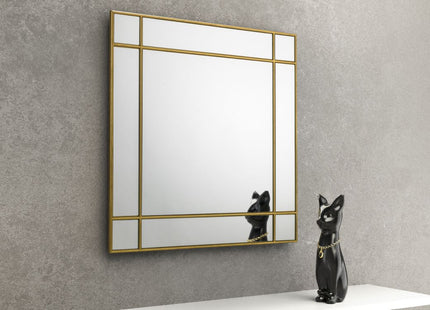 Forta Gold Square Mirror