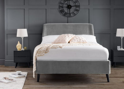 Frida Frame Bed - Grey