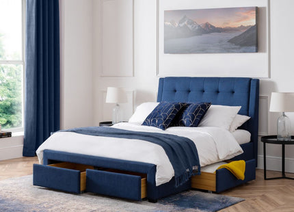 Fullerton 4 Drawer Bed - Blue