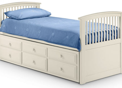 Hornblower Stone White Cabin Bed