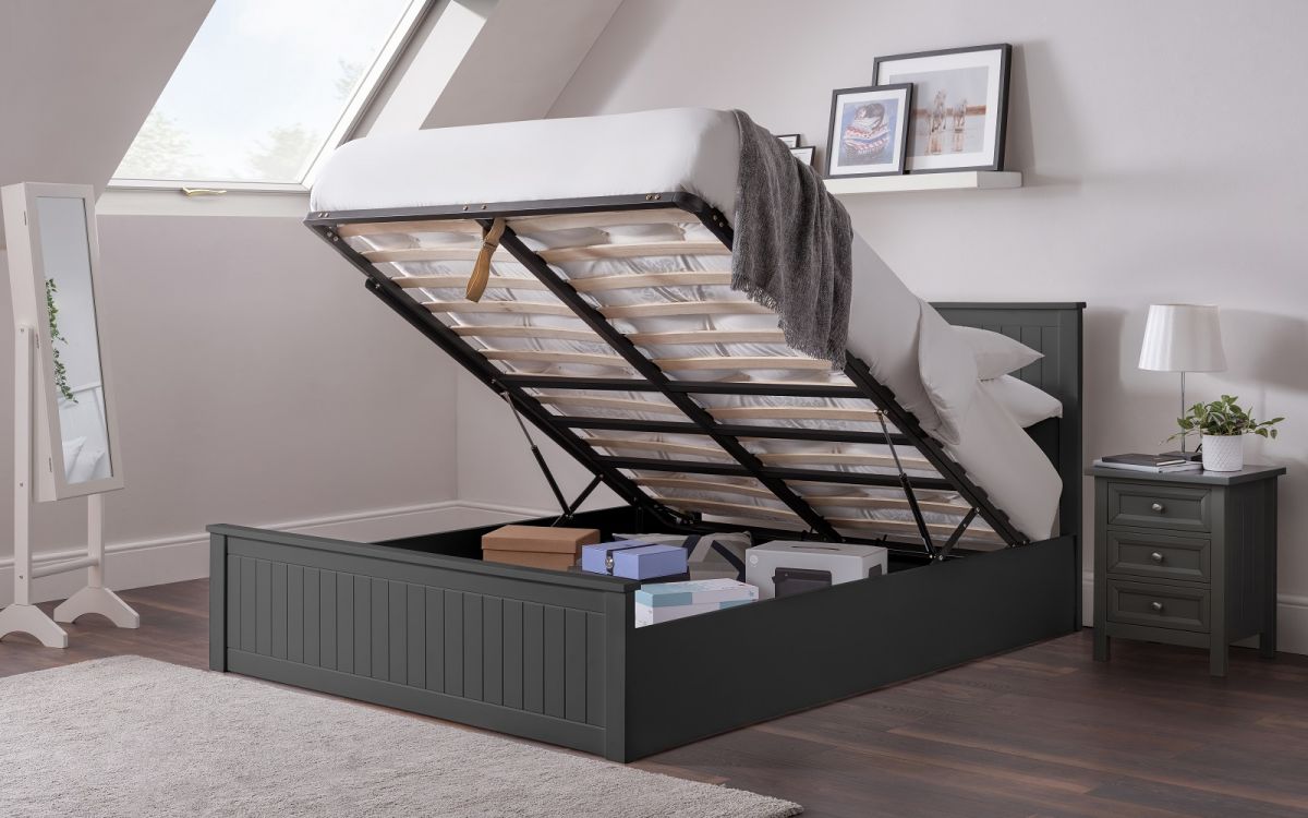 Maine Ottoman Bed - Anthracite