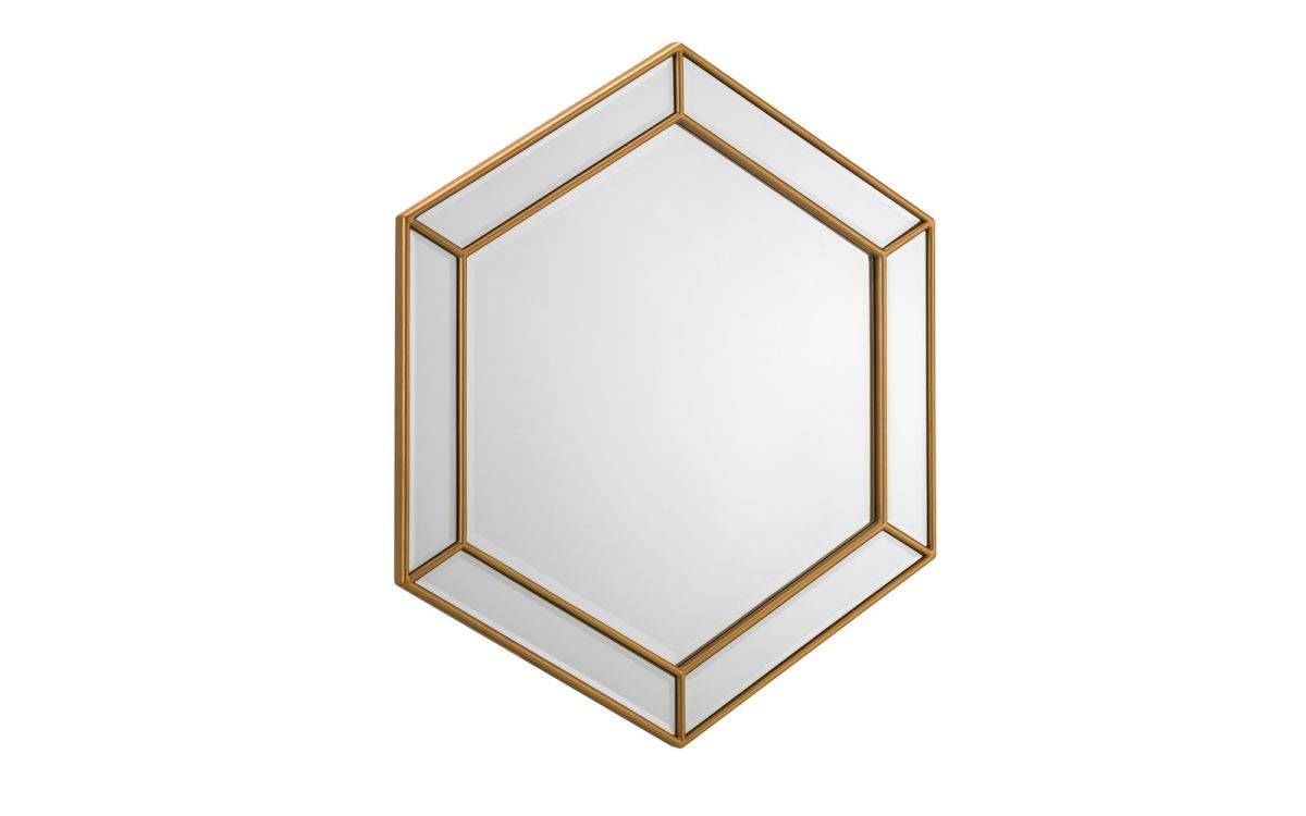 Melody Hexagonal Mirror