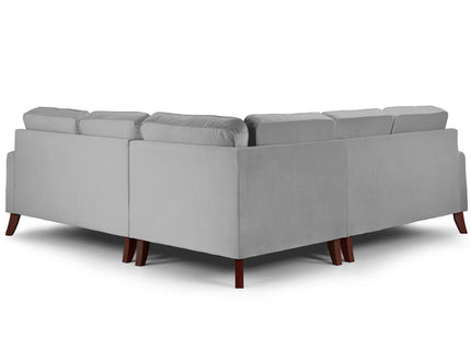 Rupert Large Grey Corner Sofa