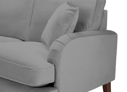 Rupert Large Grey Corner Sofa