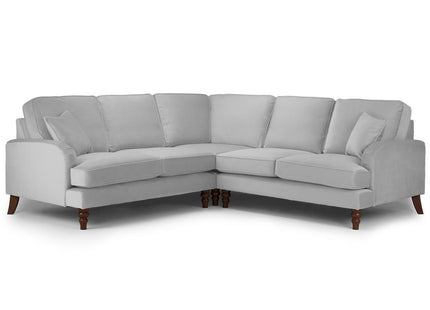 Rupert Large Grey Corner Sofa