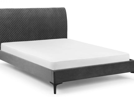 Sanderson Diamond Quilted Velvet Bed
