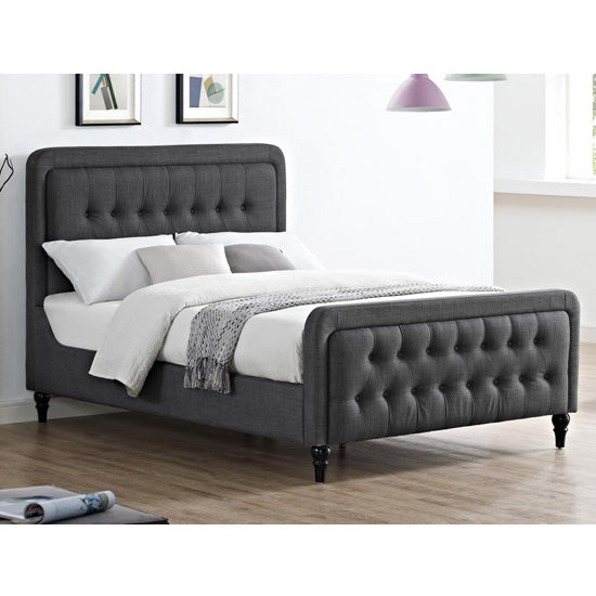Tahiti Linen Bed Grey