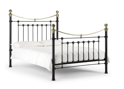 Victoria Metal Bed - Black